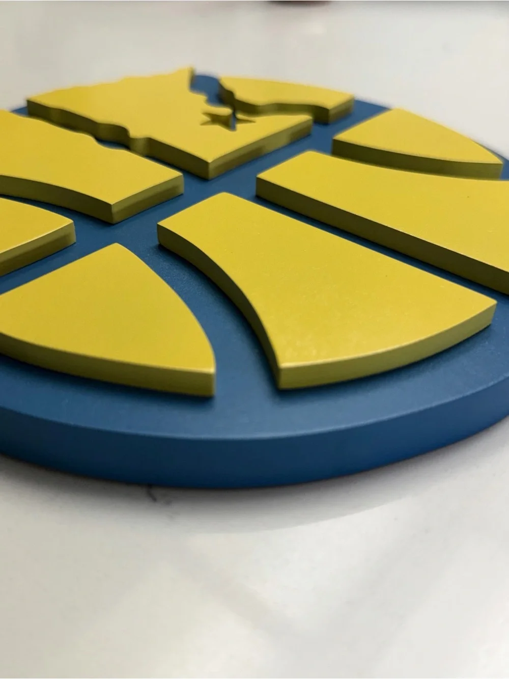 CUSTOM MADE 3D LAYER MINNEAPOLIS LAKERS WOOD SIGN